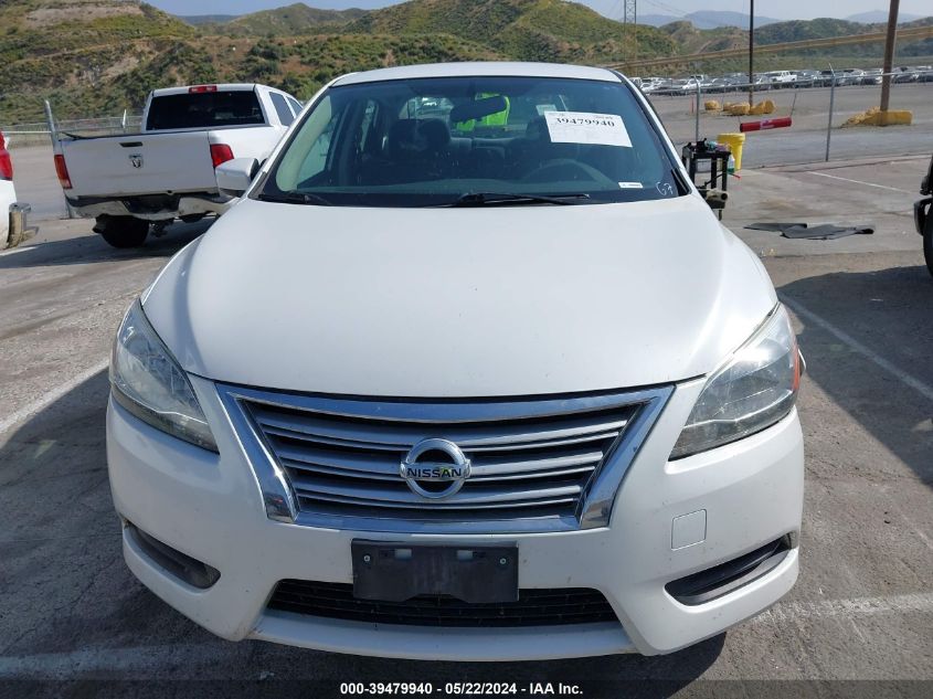 2013 Nissan Sentra Sv VIN: 3N1AB7AP4DL771012 Lot: 39479940