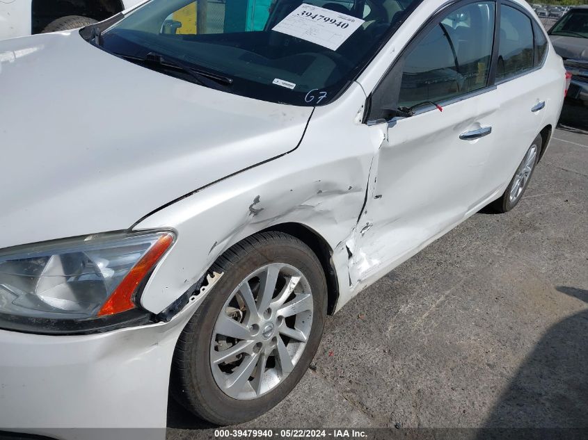 2013 Nissan Sentra Sv VIN: 3N1AB7AP4DL771012 Lot: 39479940