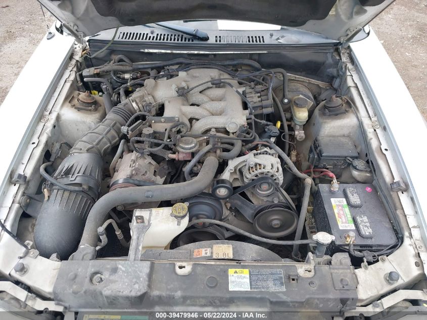 2003 Ford Mustang VIN: 1FAFP40443F316623 Lot: 39479946