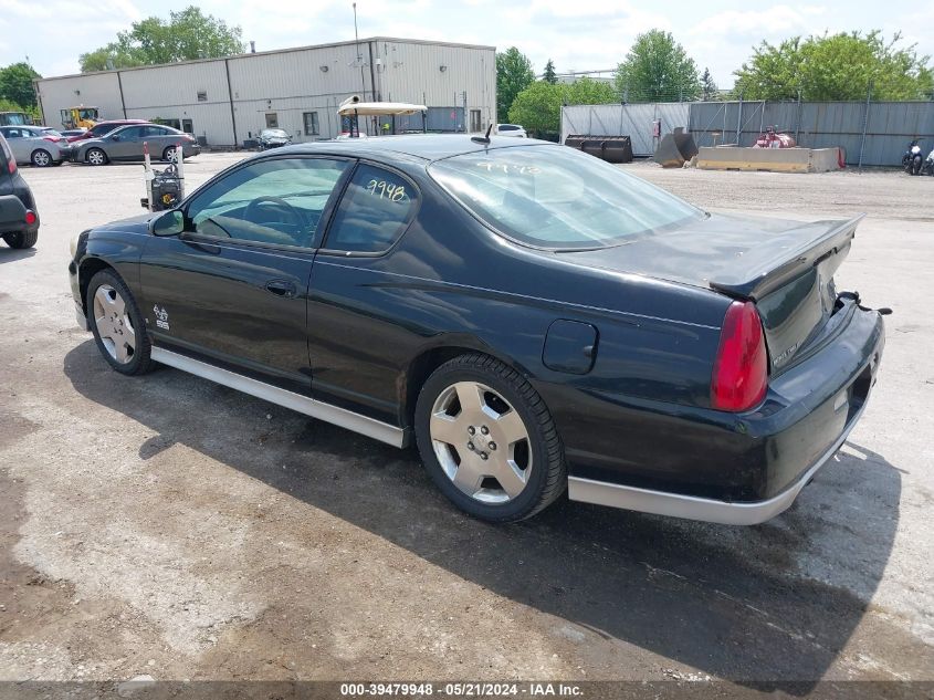 2006 Chevrolet Monte Carlo Ss VIN: 2G1WL16C869180554 Lot: 39479948