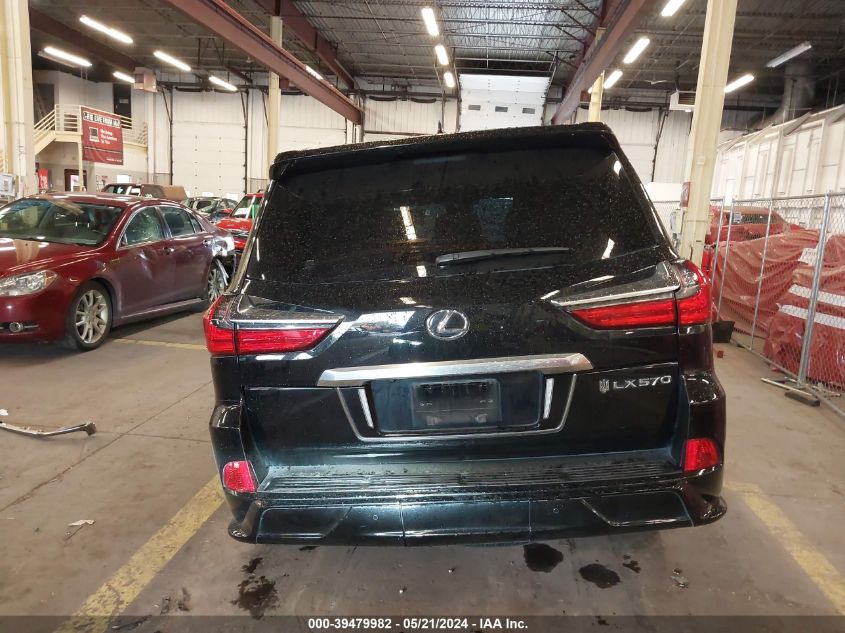 2021 Lexus Lx 570 Three-Row VIN: JTJDY7AX3M4339734 Lot: 39479982