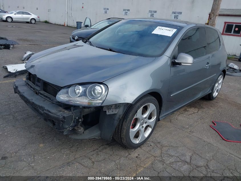 2008 Volkswagen Gti 2-Door VIN: WVWFV71K68W241879 Lot: 39479985