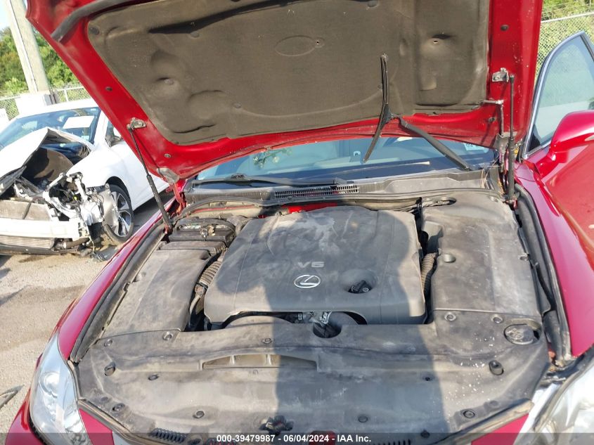 2010 Lexus Is 250 VIN: JTHBF5C26A5124178 Lot: 39479987