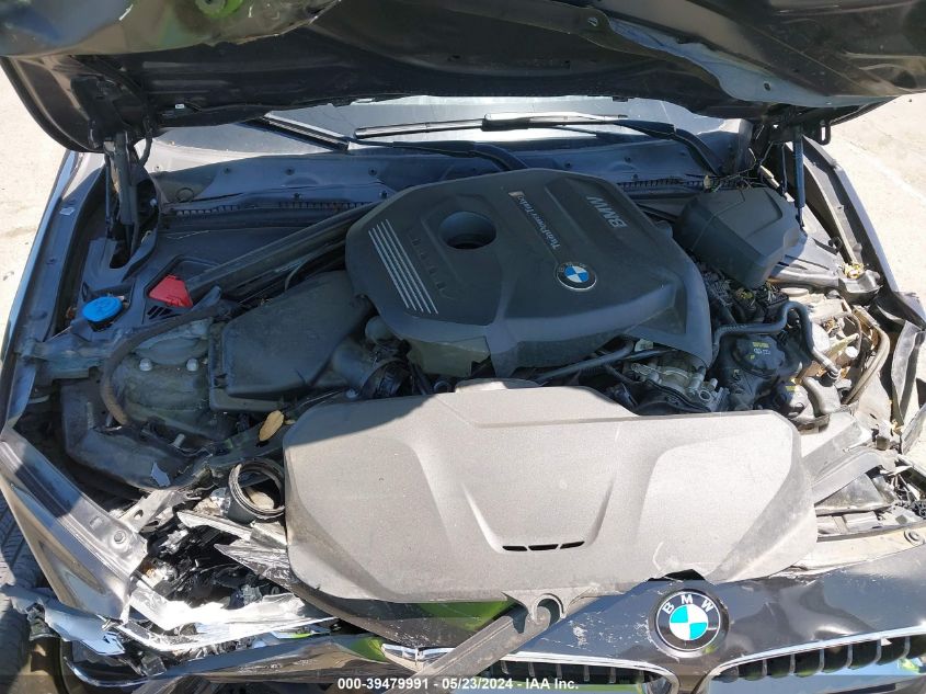 2017 BMW 330I VIN: WBA8B9G35HNU52538 Lot: 39479991