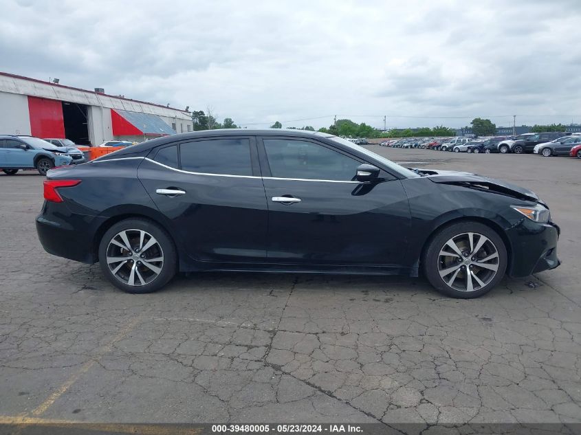 2016 Nissan Maxima 3.5 Platinum/3.5 S/3.5 Sl/3.5 Sr/3.5 Sv VIN: 1N4AA6AP7GC431224 Lot: 39480005