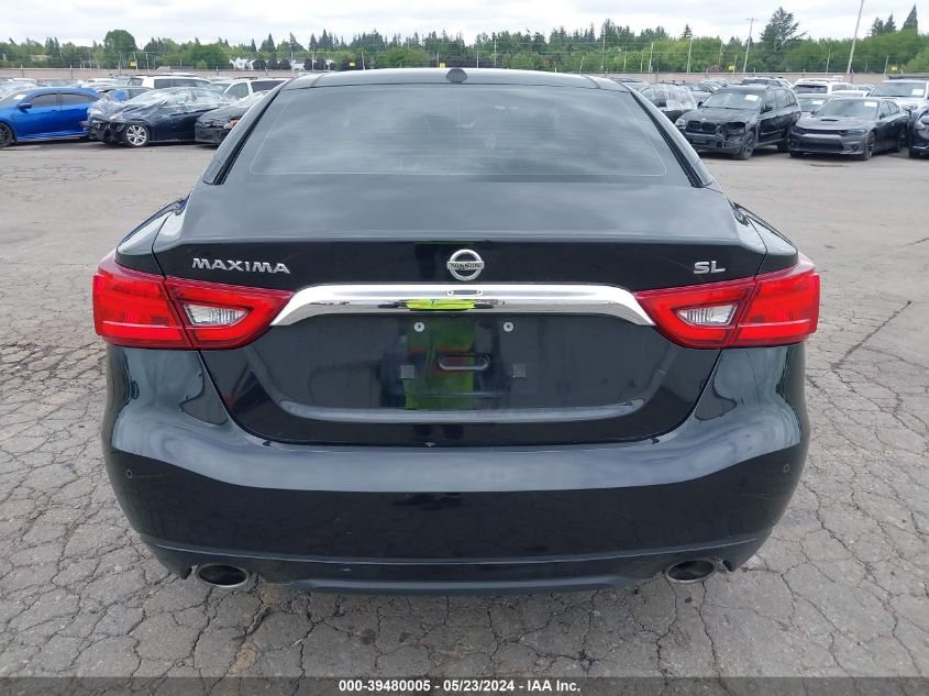 2016 Nissan Maxima 3.5 Platinum/3.5 S/3.5 Sl/3.5 Sr/3.5 Sv VIN: 1N4AA6AP7GC431224 Lot: 39480005