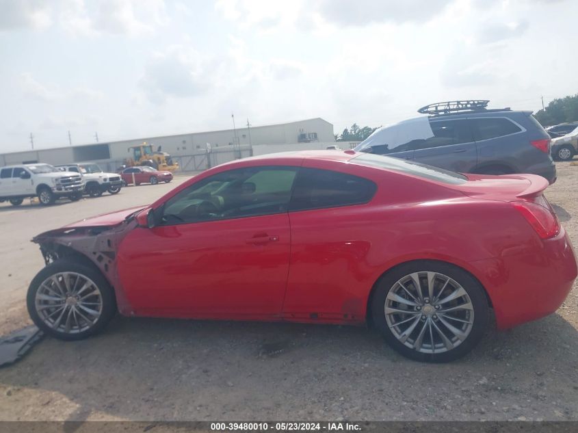 2013 Infiniti G37 Sport VIN: JN1CV6EK8DM922819 Lot: 39480010