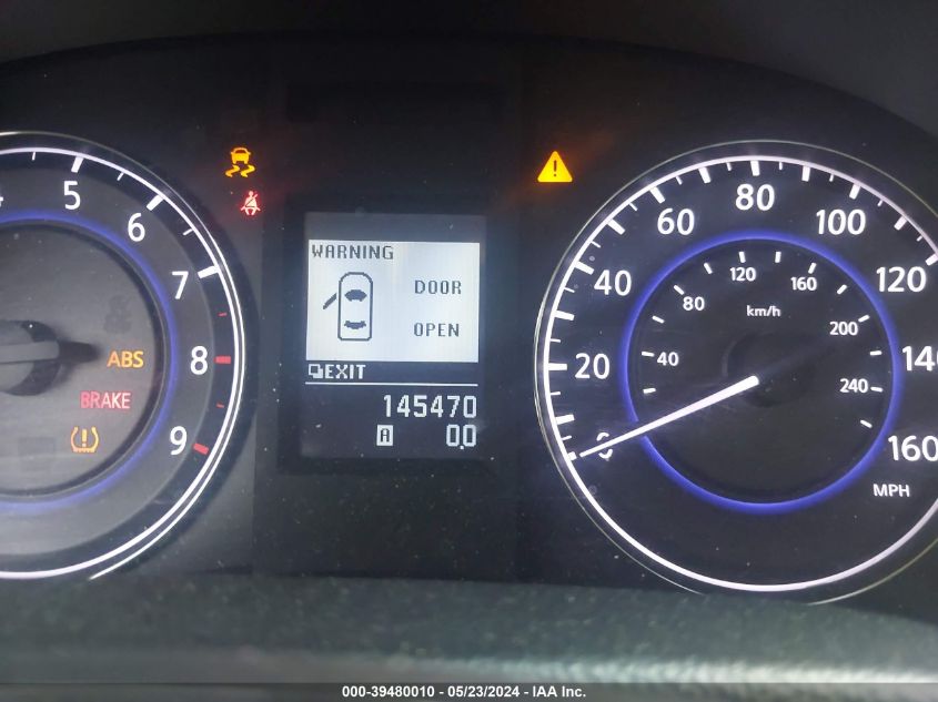 2013 Infiniti G37 Sport VIN: JN1CV6EK8DM922819 Lot: 39480010