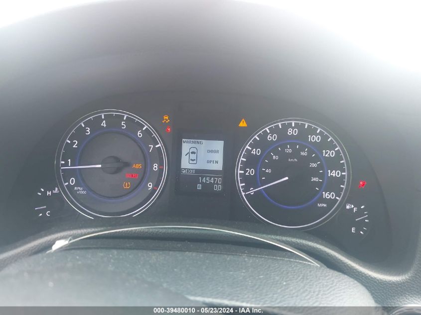 2013 Infiniti G37 Sport VIN: JN1CV6EK8DM922819 Lot: 39480010