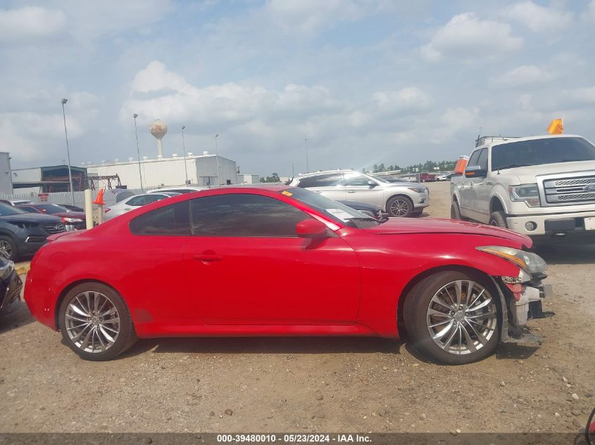 2013 Infiniti G37 Sport VIN: JN1CV6EK8DM922819 Lot: 39480010