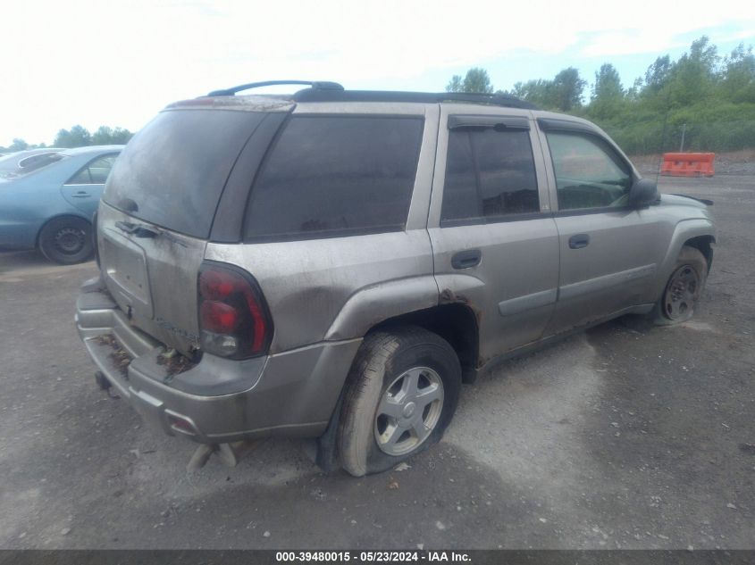 2003 Chevrolet Trailblazer Ls VIN: 1GNDT13S332162359 Lot: 39480015