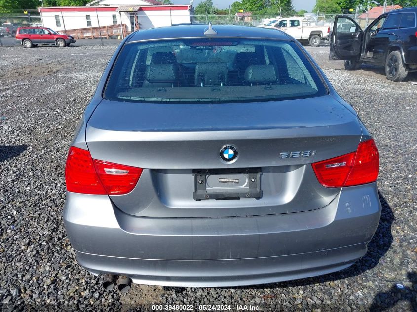 2011 BMW 328I xDrive VIN: WBAPK7C53BA463849 Lot: 39480022