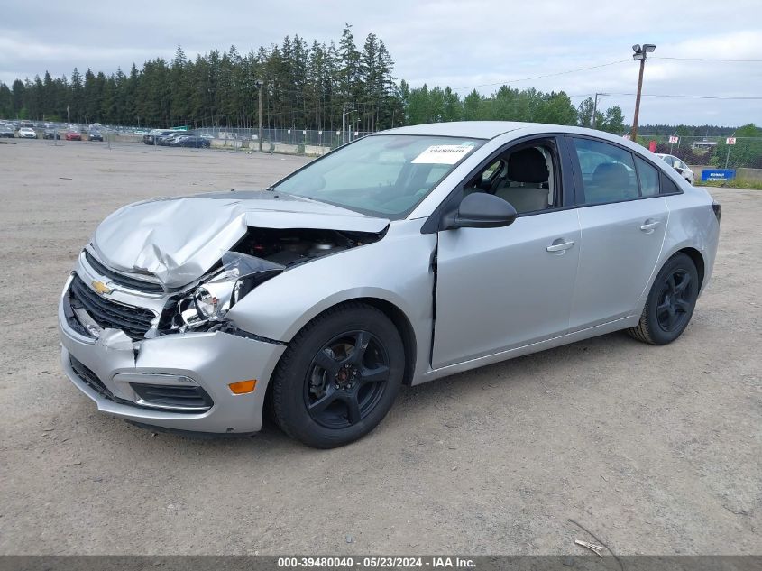 2015 Chevrolet Cruze Ls Auto VIN: 1G1PA5SG4F7215571 Lot: 39480040