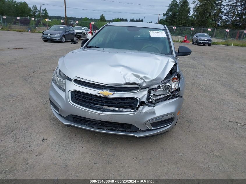 2015 Chevrolet Cruze Ls Auto VIN: 1G1PA5SG4F7215571 Lot: 39480040