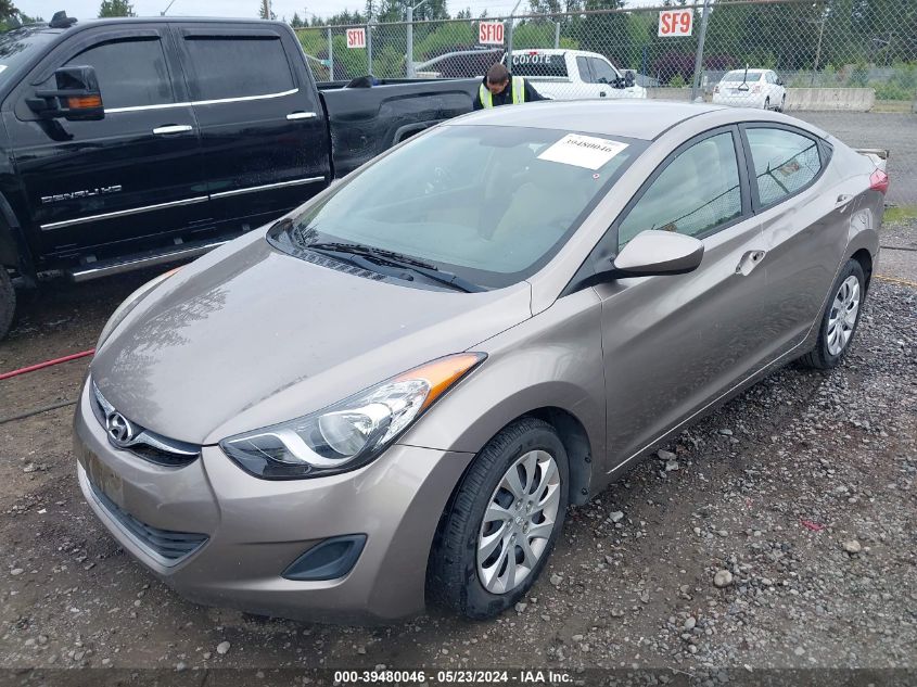 2013 Hyundai Elantra Gls VIN: 5NPDH4AE5DH158998 Lot: 39480046