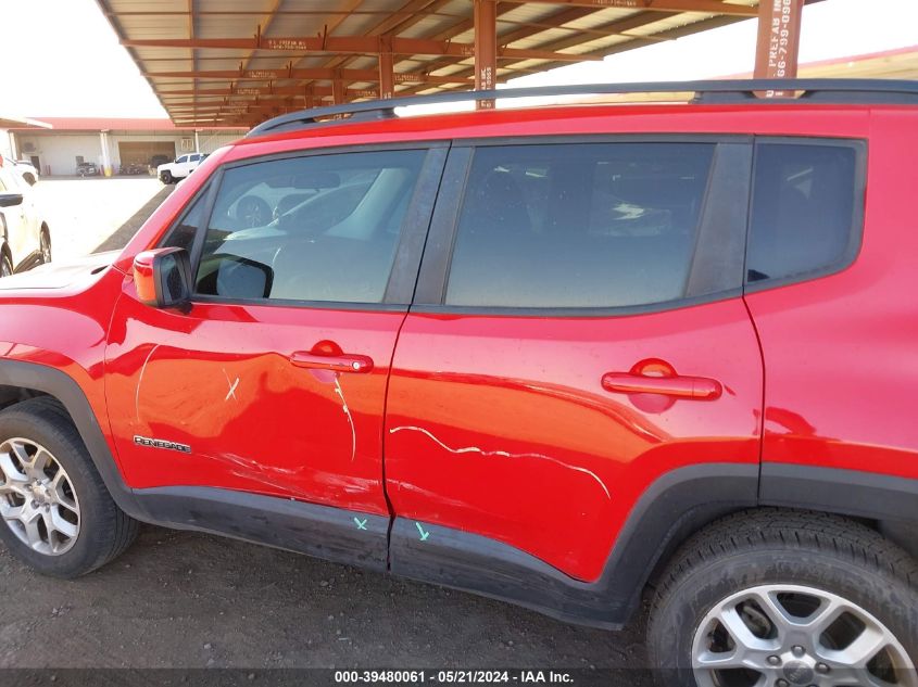 2017 Jeep Renegade Latitude 4X4 VIN: ZACCJBBB5HPG12835 Lot: 39480061