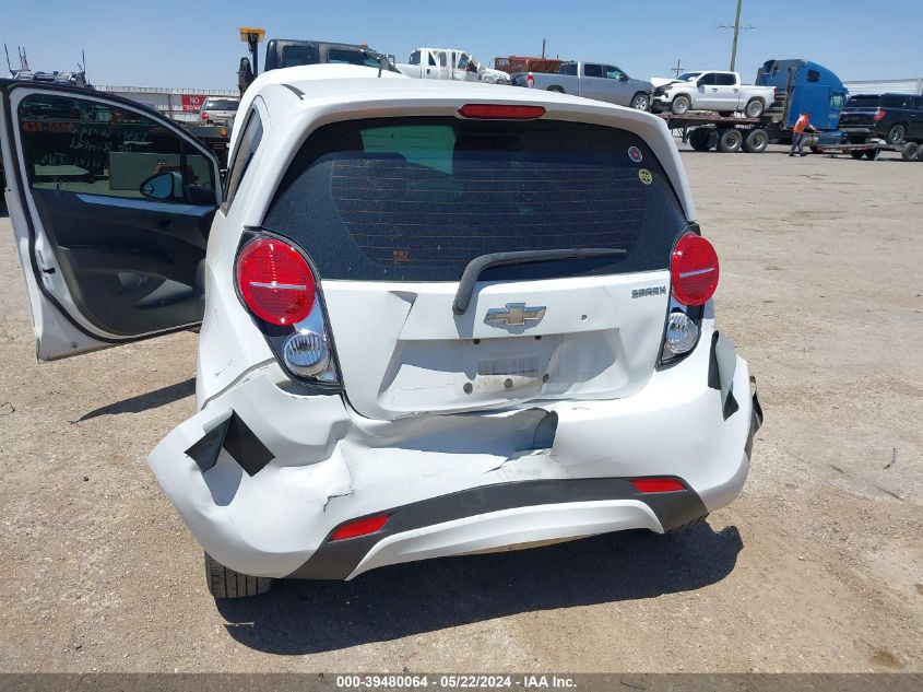 2014 Chevrolet Spark 1Lt Auto VIN: KL8CD6S95EC567738 Lot: 39480064