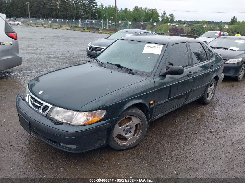 1999 Saab 9-3 VIN: YS3DD58N2X2086759 Lot: 39480077