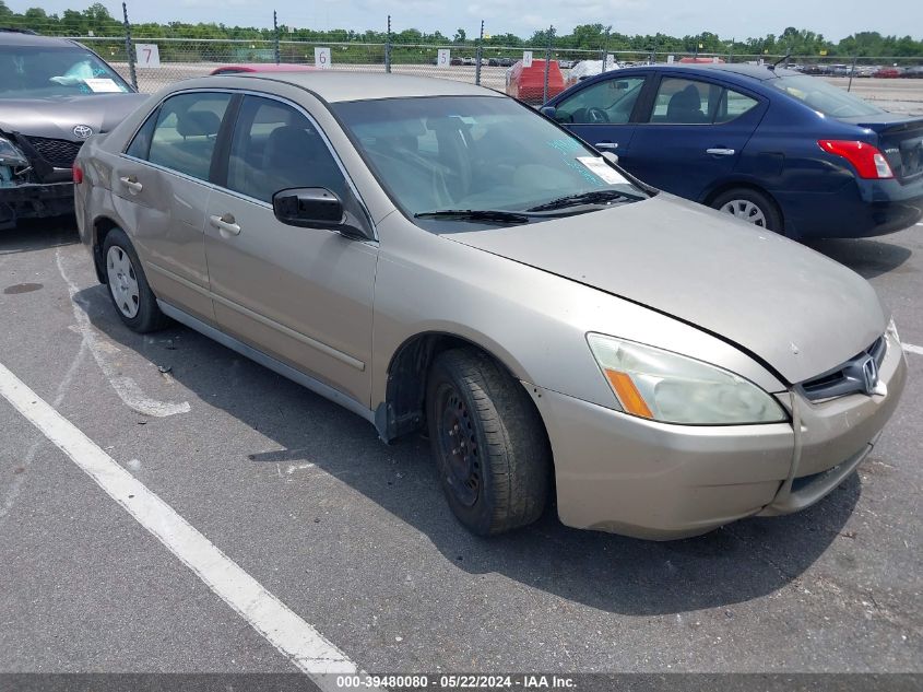 2005 Honda Accord 2.4 Lx VIN: 3HGCM56445G705980 Lot: 39480080