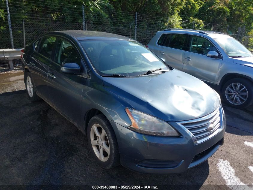 2014 Nissan Sentra Fe+ S/Fe+ Sv/S/Sl/Sr/Sv VIN: 3N1AB7AP2EL658869 Lot: 39480083