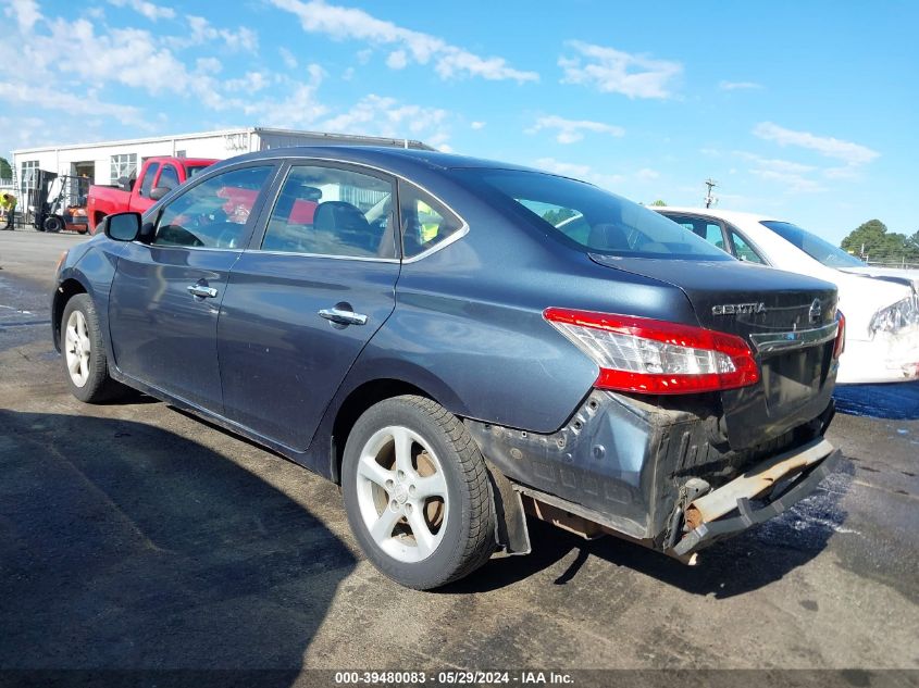 2014 Nissan Sentra Fe+ S/Fe+ Sv/S/Sl/Sr/Sv VIN: 3N1AB7AP2EL658869 Lot: 39480083