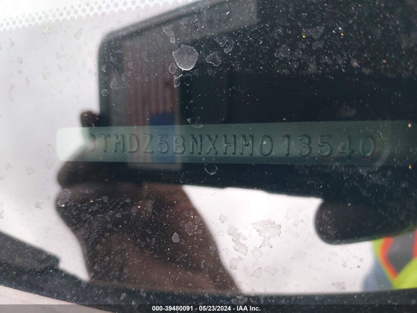 2017 Toyota Tacoma Trd Off Road VIN: 3TMDZ5BNXHM013540 Lot: 39480091