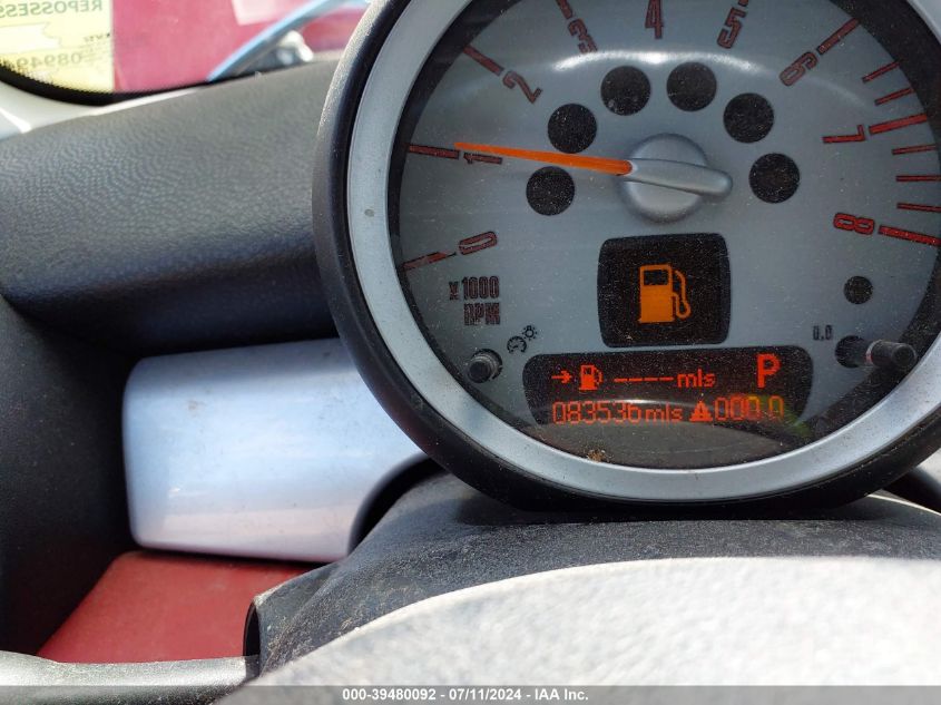 2007 Mini Cooper VIN: WMWMF33567TL77236 Lot: 39480092