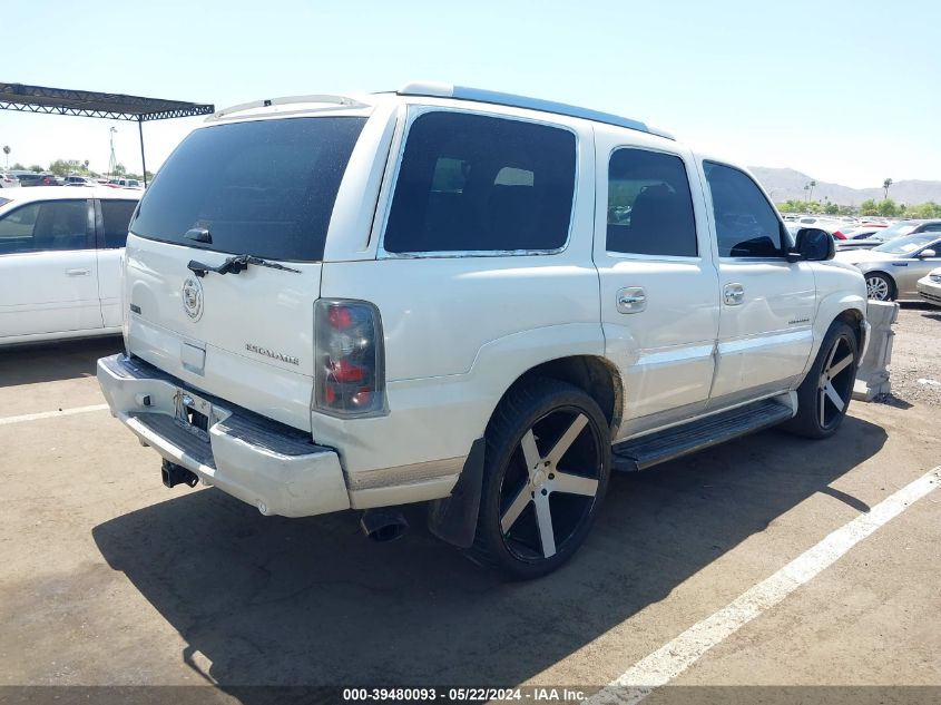 2002 Cadillac Escalade VIN: 1GYEK63N92R244278 Lot: 39480093