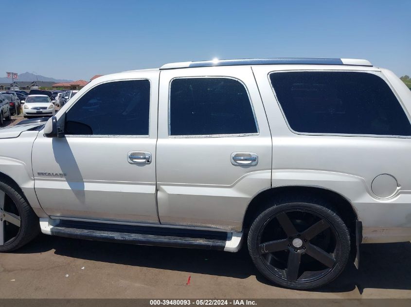 2002 Cadillac Escalade VIN: 1GYEK63N92R244278 Lot: 39480093