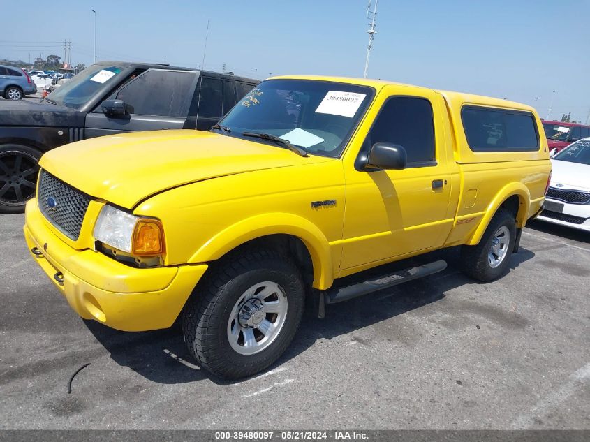 2001 Ford Ranger Edge/Xl/Xlt VIN: 1FTYR10U41TA68433 Lot: 39480097