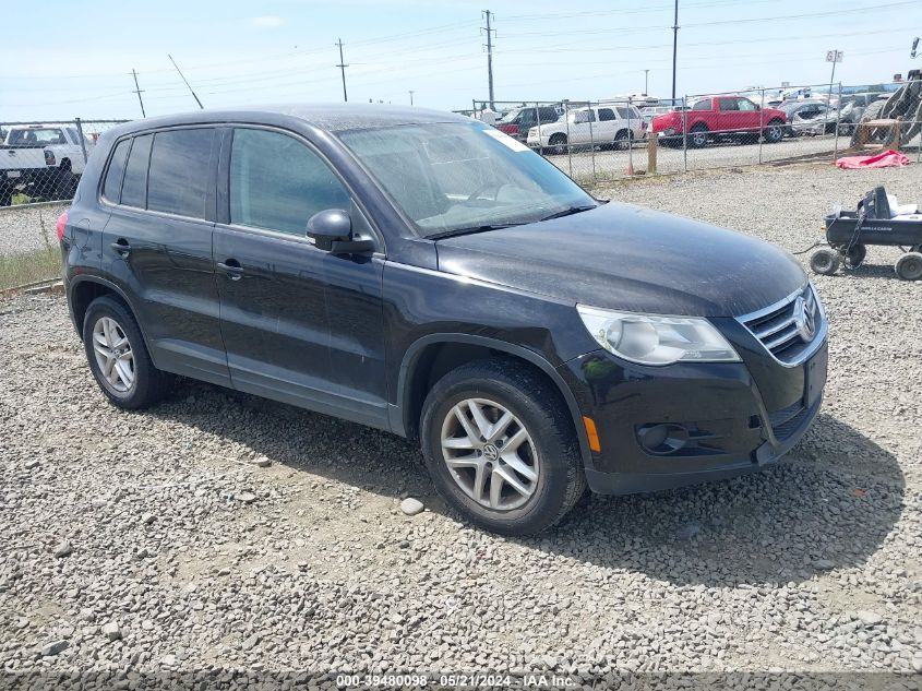 2011 Volkswagen Tiguan S VIN: WVGBV7AX7BW537247 Lot: 39480098