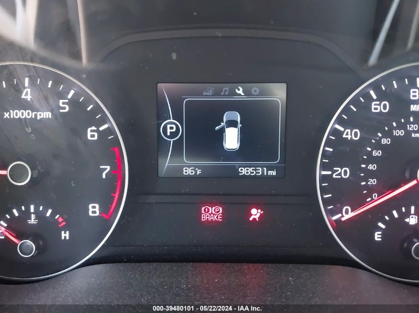 2018 Kia Sportage Lx VIN: KNDPM3AC7J7460309 Lot: 39480101