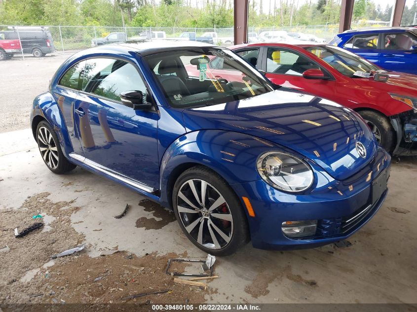 2013 Volkswagen Beetle Turbo VIN: 3VWVA7AT0DM671348 Lot: 39480105