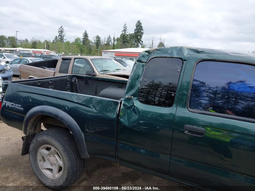 2001 Toyota Tacoma Base V6 VIN: 5TEWN72N71Z866647 Lot: 39480109