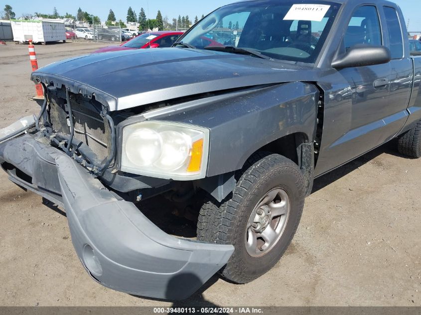 2005 Dodge Dakota St VIN: 1D7HW22N55S260854 Lot: 39480113