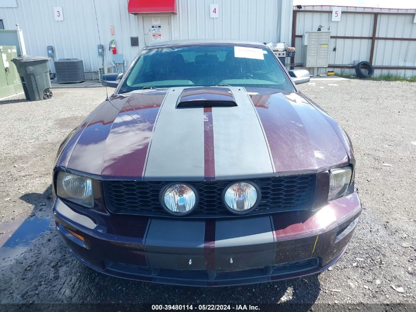 2005 Ford Mustang Gt VIN: 1ZVHT85H655166926 Lot: 39480114