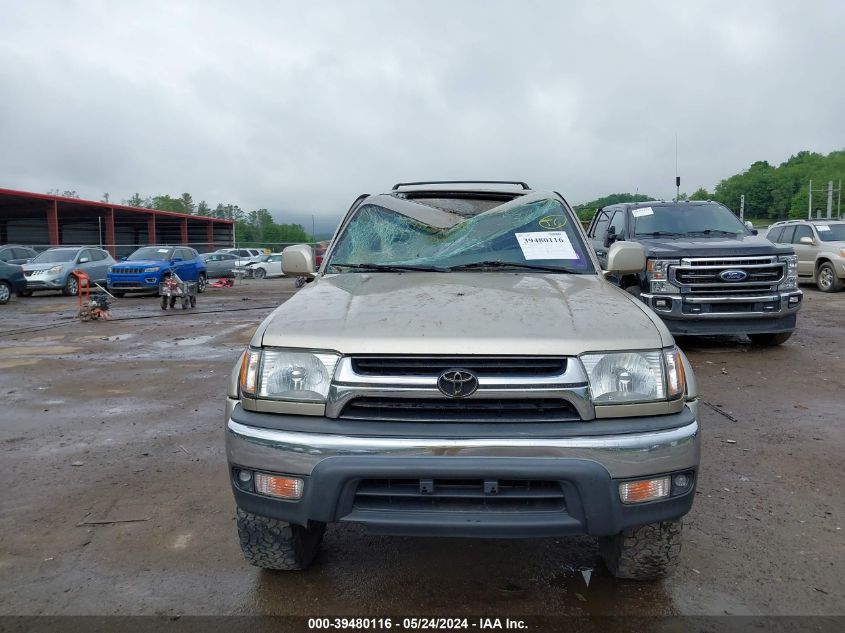 2002 Toyota 4Runner Sr5 V6 VIN: JT3HN86R029069752 Lot: 39480116