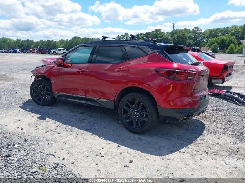 VIN 3GNKBERS3PS154457 2023 CHEVROLET BLAZER FWD RS