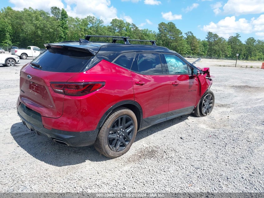 VIN 3GNKBERS3PS154457 2023 CHEVROLET BLAZER FWD RS