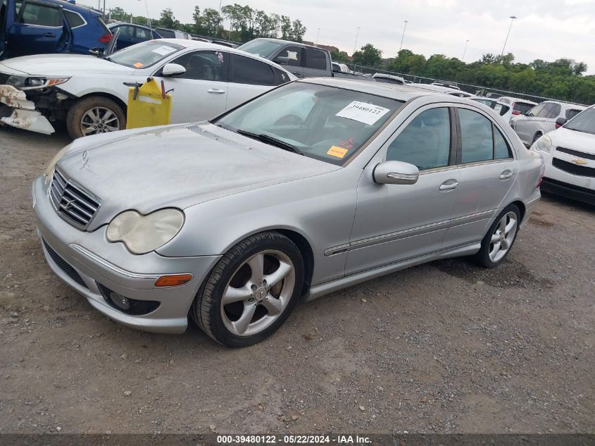 2005 Mercedes-Benz C 230 Kompressor Sport VIN: WDBRF40J65A673378 Lot: 39480122