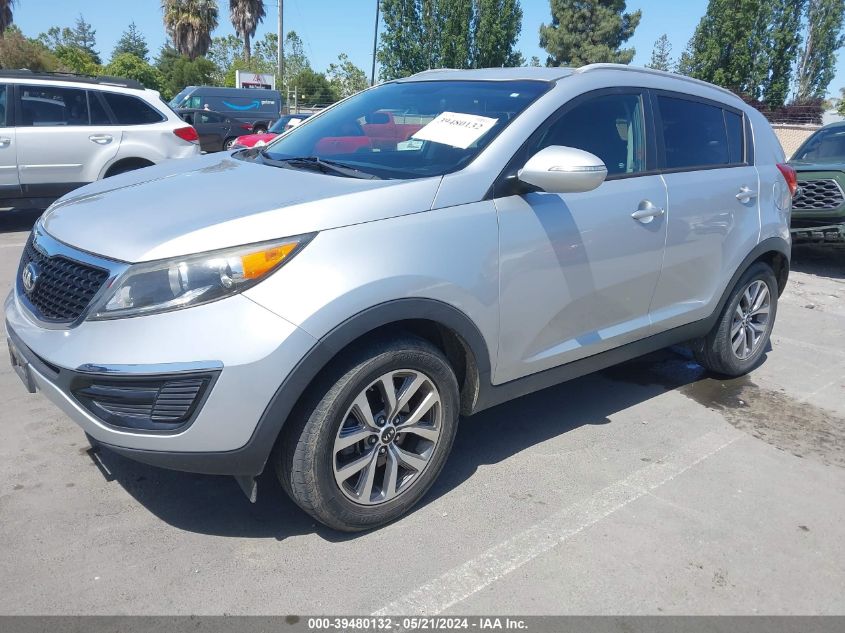 2014 Kia Sportage Lx VIN: KNDPB3AC0E7547805 Lot: 39480132