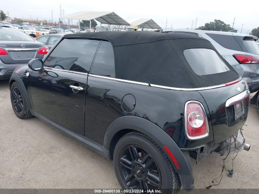 2012 Mini Cooper VIN: WMWZN3C52CT134171 Lot: 39480135