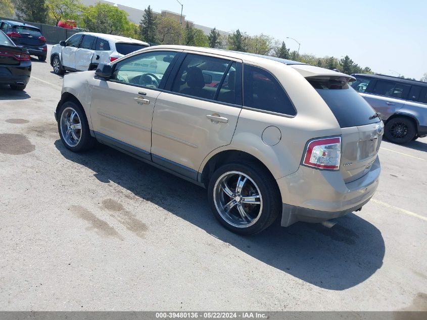 2007 Ford Edge Sel VIN: 2FMDK38C07BB39044 Lot: 39480136