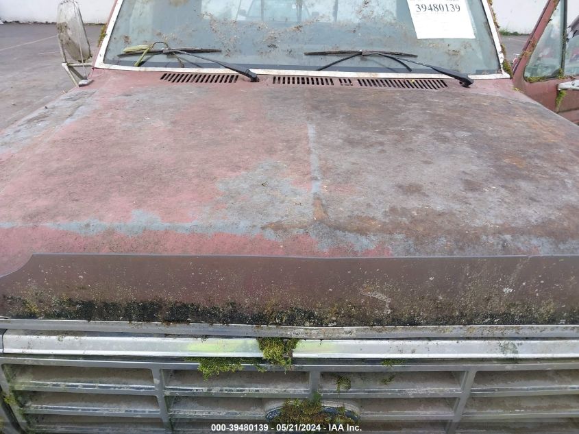 1986 Ford F250 VIN: 1FTHX26L7GKB40931 Lot: 39480139