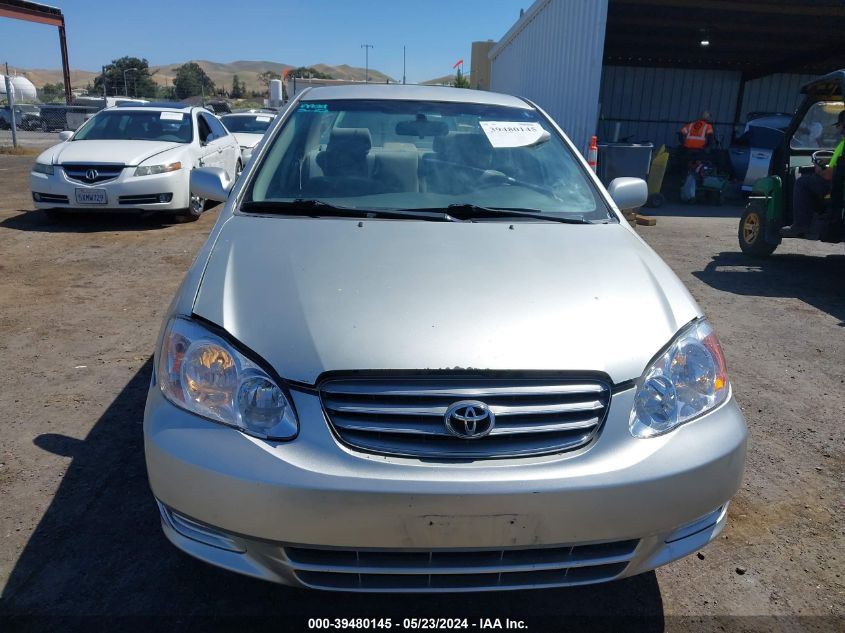 2004 Toyota Corolla Le VIN: JTDBR38EX42040483 Lot: 39480145