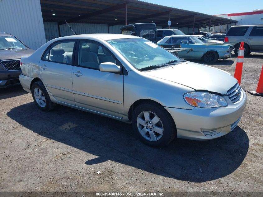 2004 Toyota Corolla Le VIN: JTDBR38EX42040483 Lot: 39480145