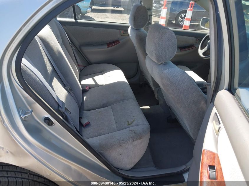 2004 Toyota Corolla Le VIN: JTDBR38EX42040483 Lot: 39480145