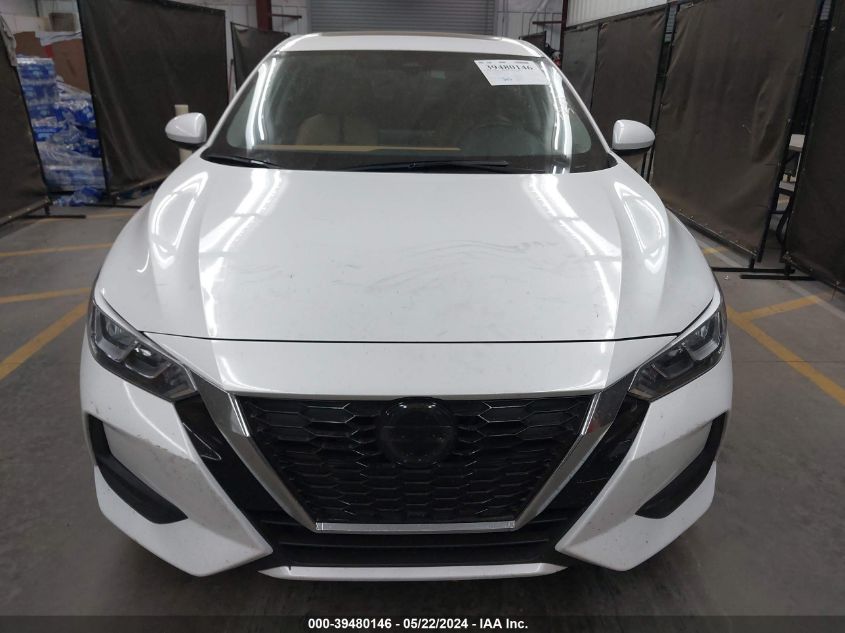 2022 Nissan Sentra Sv Xtronic Cvt VIN: 3N1AB8CVXNY283348 Lot: 39480146