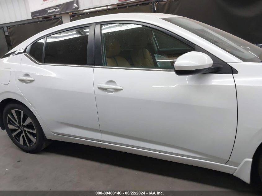 2022 Nissan Sentra Sv Xtronic Cvt VIN: 3N1AB8CVXNY283348 Lot: 39480146