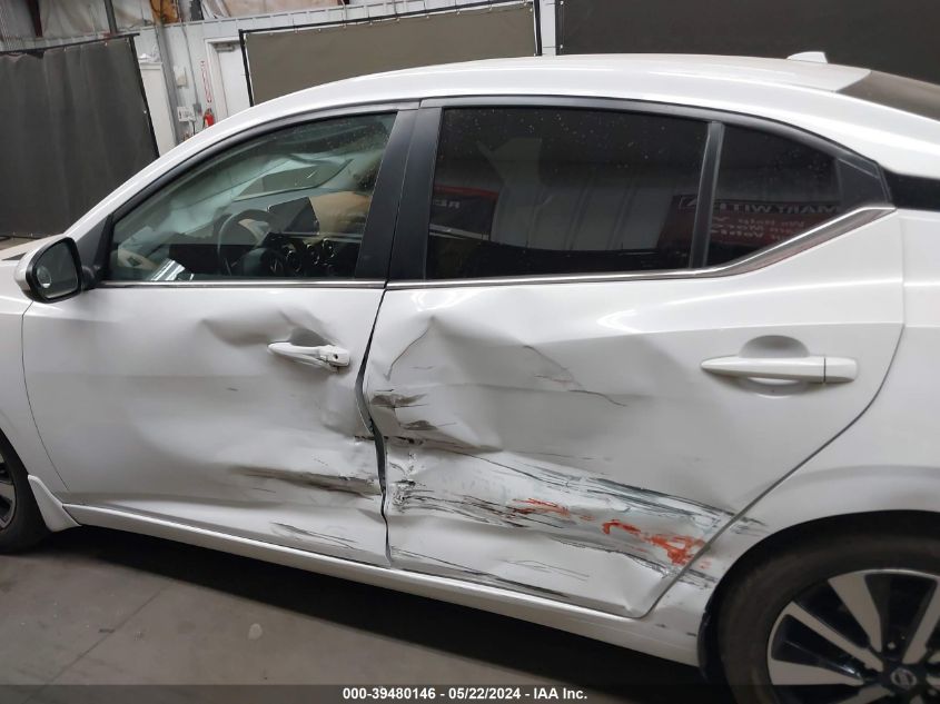 2022 Nissan Sentra Sv Xtronic Cvt VIN: 3N1AB8CVXNY283348 Lot: 39480146